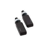HIGHSIDER pro Stealth-X Bronx LED Blinker, Schwarz-Matt (Paar)