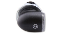HIGHSIDER pro Proton Two LED Blinker/Positionslicht Schwarz/Getönt 2in1, E-Geprüft (Paar)