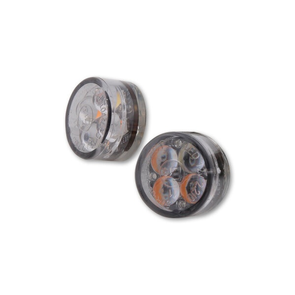 HIGHSIDER smart Modul Sixteen LED Blinker/Positionslicht Getönt 2in1, E-Geprüft (Paar)