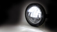 HIGHSIDER pro 5 3/4 Zoll Scheinwerfer Frame-R2 Typ 10 LED Schwarz Seitliche Befestigung
