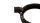 HIGHSIDER pro 7 Zoll Lampenhalterring Frame-R1 Schwarz CNC, Untere Befestigung