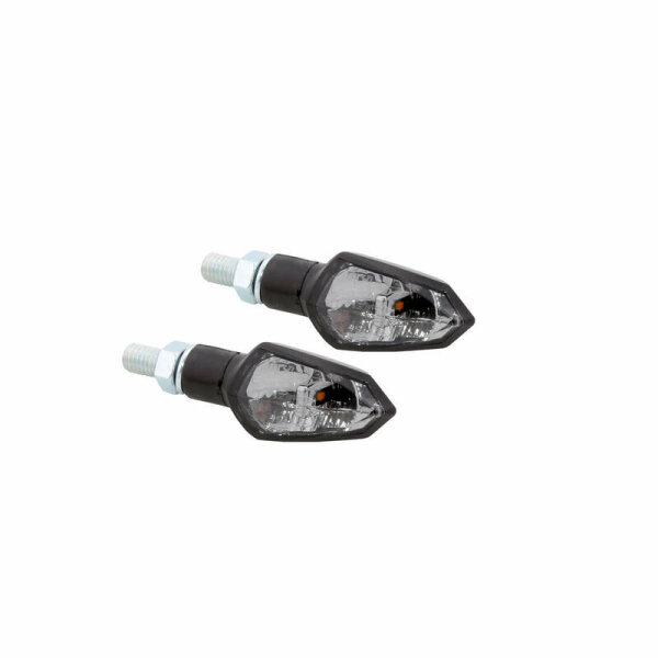 HIGHSIDER smart Shield-TS LED Blinker Schwarz/Getönt E-Geprüft (Paar)