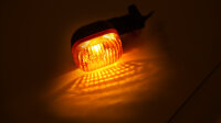 HIGHSIDER smart Duc Style Blinker Schwarz/Orange E-Geprüft (1Stck)