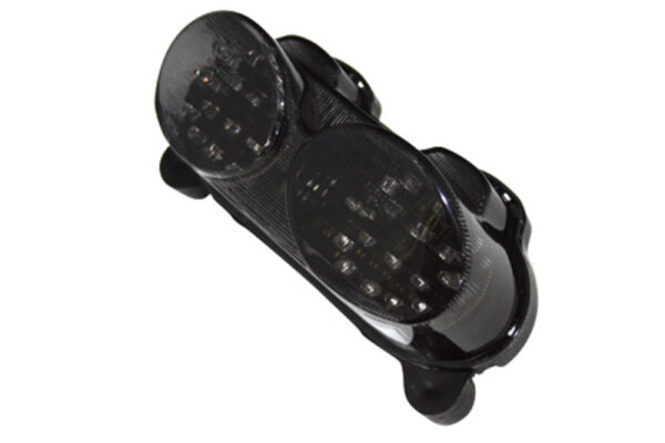 HIGHSIDER smart LED Rücklicht Schwarz Kawasaki Style, E-Geprüft (1Stck)