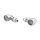 HIGHSIDER smart Sixteen Bullet LED Rück-, Bremslicht, Blinker Chrom/Getönt 3in1, E-Geprüft (Paar)