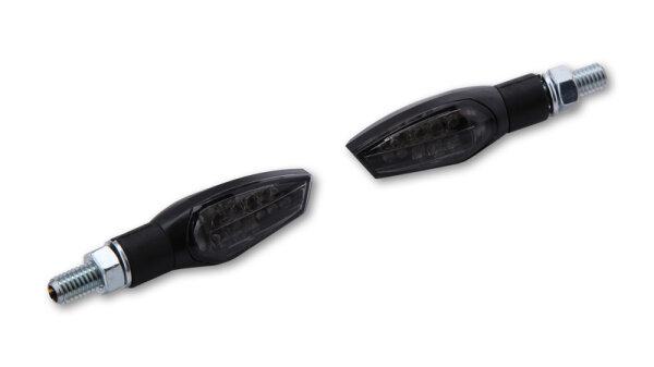 HIGHSIDER smart Nova LED Blinker Schwarz/Getönt E-Geprüft (Paar)