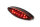 HIGHSIDER pro Little Number1 LED Rücklicht Schwarz/Rot Mit Kennzeichenbeleuchtung (1Stck)
