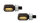 HIGHSIDER pro Little Bronx LED Blinker/Positionslicht Schwarz/Getönt 2in1, CNC, E-Geprüft (Paar)