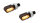 HIGHSIDER pro Little Bronx LED Blinker/Positionslicht Schwarz/Getönt 2in1, CNC, E-Geprüft (Paar)