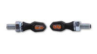 HIGHSIDER smart Crumb LED Blinker Schwarz/Getönt E-Geprüft (Paar)
