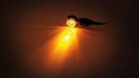 HIGHSIDER smart MC 1 LED Blinker Schwarz/Transparent E-geprüft (Paar)