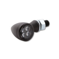 HIGHSIDER smart Sixteen Bullet LED Blinker Schwarz/Getönt E-Geprüft (Paar)