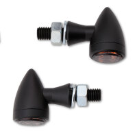 HIGHSIDER smart Sixteen Bullet LED Blinker Schwarz/Getönt E-Geprüft (Paar)