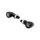 HIGHSIDER smart Sixteen Bullet LED Blinker Schwarz/Getönt E-Geprüft (Paar)