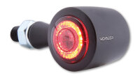 HIGHSIDER pro Enterprise LED Rück-, Bremslicht, Blinker Schwarz/Getönt 3in1, CNC, E-Geprüft (Paar)