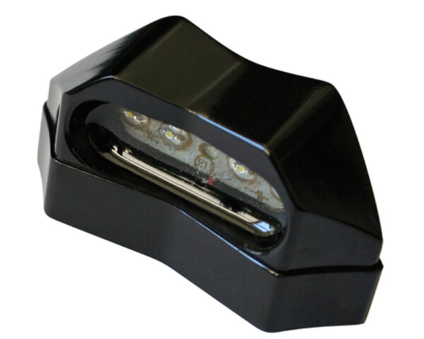 HIGHSIDER smart LED Kennzeichenbeleuchtung Schwarz (1Stck)