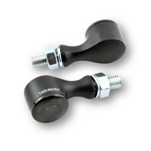 HIGHSIDER pro Apollo Classic LED Rück-, Bremslicht, Blinker Schwarz/Getönt 3in1, E-Geprüft (Paar)