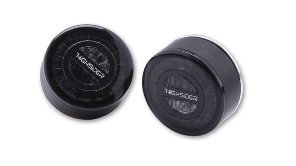 HIGHSIDER pro Rocket Module LED Rück-, Bremslicht, Blinker Schwarz/Getönt 3in1, E-Geprüft (Paar)
