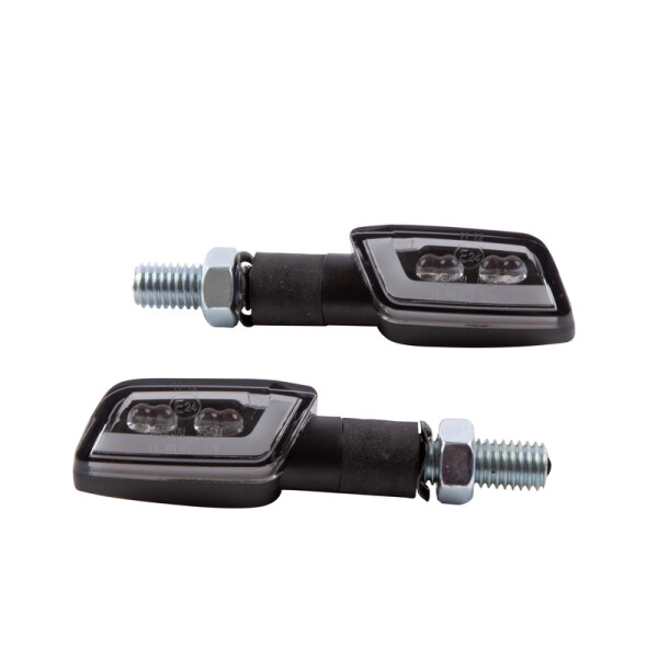 HIGHSIDER smart Formula-TS LED Blinker Schwarz/Getönt E-Geprüft (Paar)