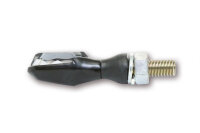 HIGHSIDER Pro Sonic-X2 LED Indicator Gehäuse Schwarz / Linse Rauchgrau (Paar), Vorn & Hinten
