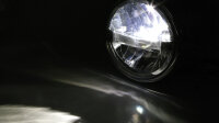 HIGHSIDER pro 7 Zoll Scheinwerfer Frame-R1 Typ 4 LED Schwarz Seitliche Befestigung