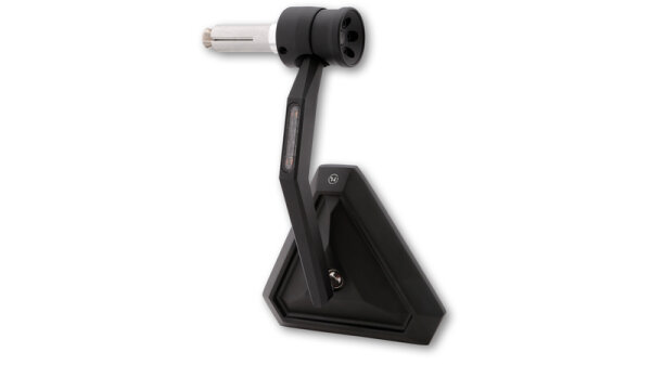 HIGHSIDER pro Lenkerendenspiegel Tetra Schwarz Mit LED Blinker (1Stck)