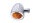 HIGHSIDER smart Bullet Flat Blinker Chrom/Orange E-Geprüft (1Stck)