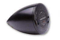 HIGHSIDER pro Rocket Bullet LED Blinker/Positionslicht Schwarz/Getönt 2in1, E-Geprüft (Paar)