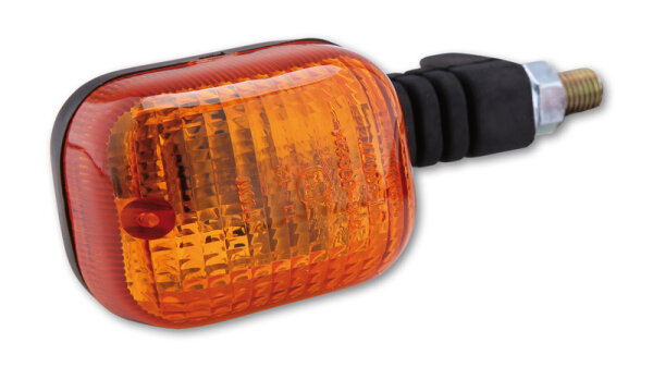 HIGHSIDER smart Duc Style Blinker Schwarz/Orange E-Geprüft (1Stck)