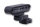HIGHSIDER pro Typ 2 LED Blinker Gehäuse Schwarz / Linse Rauchgrau (Paar), Vorn