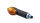 HIGHSIDER smart Cateye Glühlampen Mini-Blinker Gehäuse Carbon / Linse Rauchgrau (Paar), Vorn & Hinten