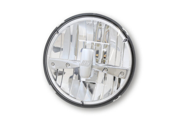 HIGHSIDER pro 7 Zoll Hauptscheinwerfereinsatz Typ 3 LED Schwarz E-Geprüft