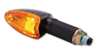 HIGHSIDER smart Arrow Glühlampen Mini-Blinker Gehäuse Carbon / Linse Orange (Paar), Vorn & Hinten