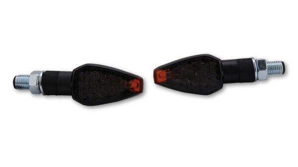 HIGHSIDER smart Peak LED Blinker Schwarz/Getönt E-Geprüft (Paar)