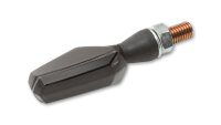 HIGHSIDER smart Scuro LED Blinker Gehäuse Schwarz / Linse Rauchgrau (Paar), Vorn & Hinten
