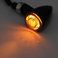 HIGHSIDER pro Apollo Bullet LED Blinker Schwarz/Getönt E-geprüft (Paar)