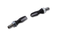 HIGHSIDER smart Spark LED Rück-, Bremslicht, Blinker Schwarz/Getönt 3in1, E-Geprüft (Paar)