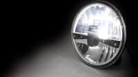 HIGHSIDER pro 7 Zoll Scheinwerfer Frame-R1 Typ 3 LED Schwarz Seitliche Befestigung