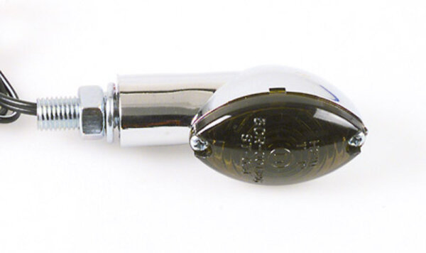HIGHSIDER smart Cateye Mini Blinker Chrom/Getönt E-Geprüft (Paar)