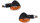 HIGHSIDER smart Little Duke Mini Blinker Schwarz/Orange E-Geprüft (Paar)