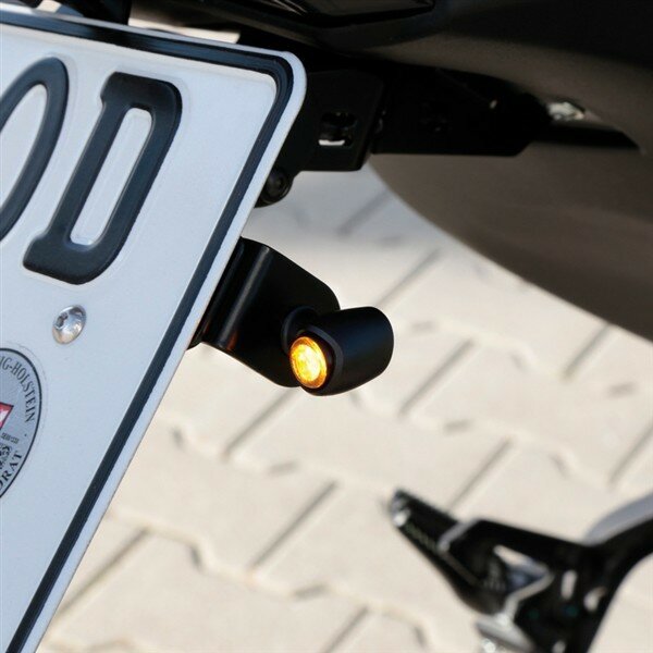 HIGHSIDER pro Conero-Run LED Blinker, Brems- & Rücklicht 3in1, Schwarz-Matt (Paar)