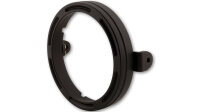 HIGHSIDER pro 5 3/4 Zoll Lampenhalterring Frame-R2 Schwarz CNC, Seitliche Befestigung
