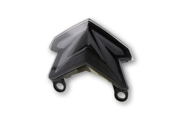 HIGHSIDER smart LED Rücklicht Schwarz Kawasaki Style, E-Geprüft (1Stck)