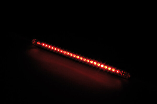HIGHSIDER pro String LED Rücklicht Schwarz/Rot (1Stck)