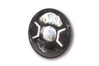 HIGHSIDER pro 7 Zoll Hauptscheinwerfereinsatz Typ 2 LED Schwarz E-Geprüft (1Stck)