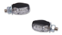 HIGHSIDER smart Picco LED Blinker Schwarz/Transparent E-geprüft (Paar)