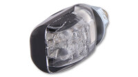 HIGHSIDER smart Picco LED Blinker Schwarz/Transparent E-geprüft (Paar)