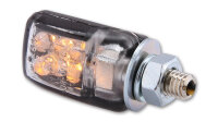 HIGHSIDER smart Picco LED Blinker Schwarz/Transparent E-geprüft (Paar)
