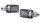 HIGHSIDER smart Picco LED Blinker Schwarz/Transparent E-geprüft (Paar)