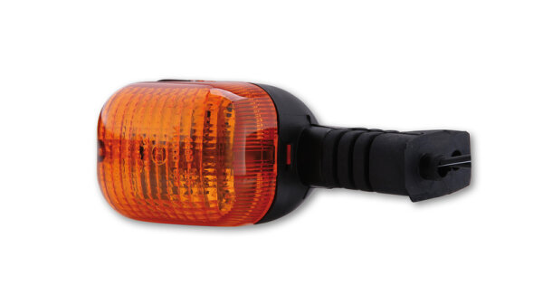HIGHSIDER smart Duc Style Blinker Schwarz/Orange E-Geprüft (1Stck)